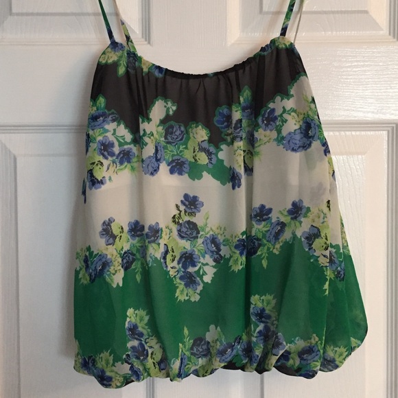 Floral Summer Top - Picture 1 of 3